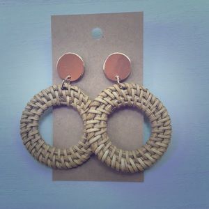(New) Rattan Earrings